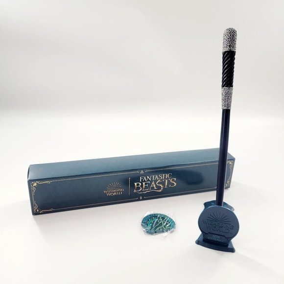 Fantastic Beasts Mystery Wand Magical Creatures Leta Lestrange with Bowtruckle - Picture 1 of 11
